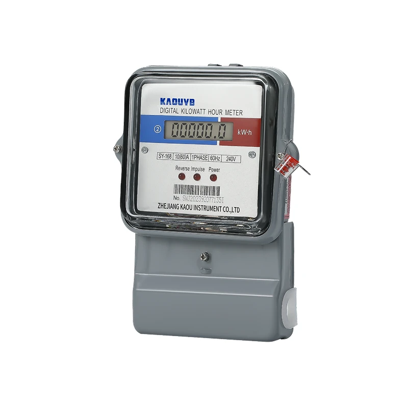 Single Phase Metal Base Energy Meter