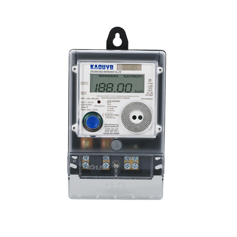 Single Phase Wifi Energy Meter